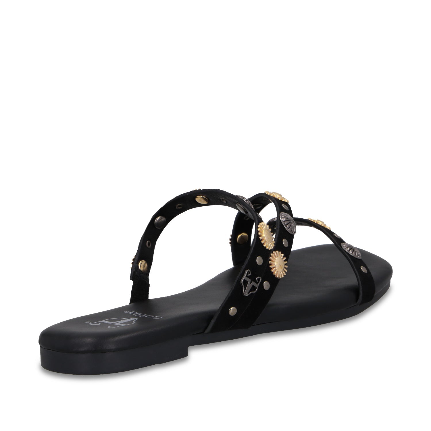 Sandalia Negra Mujer 64141 - Gotta Mexico
