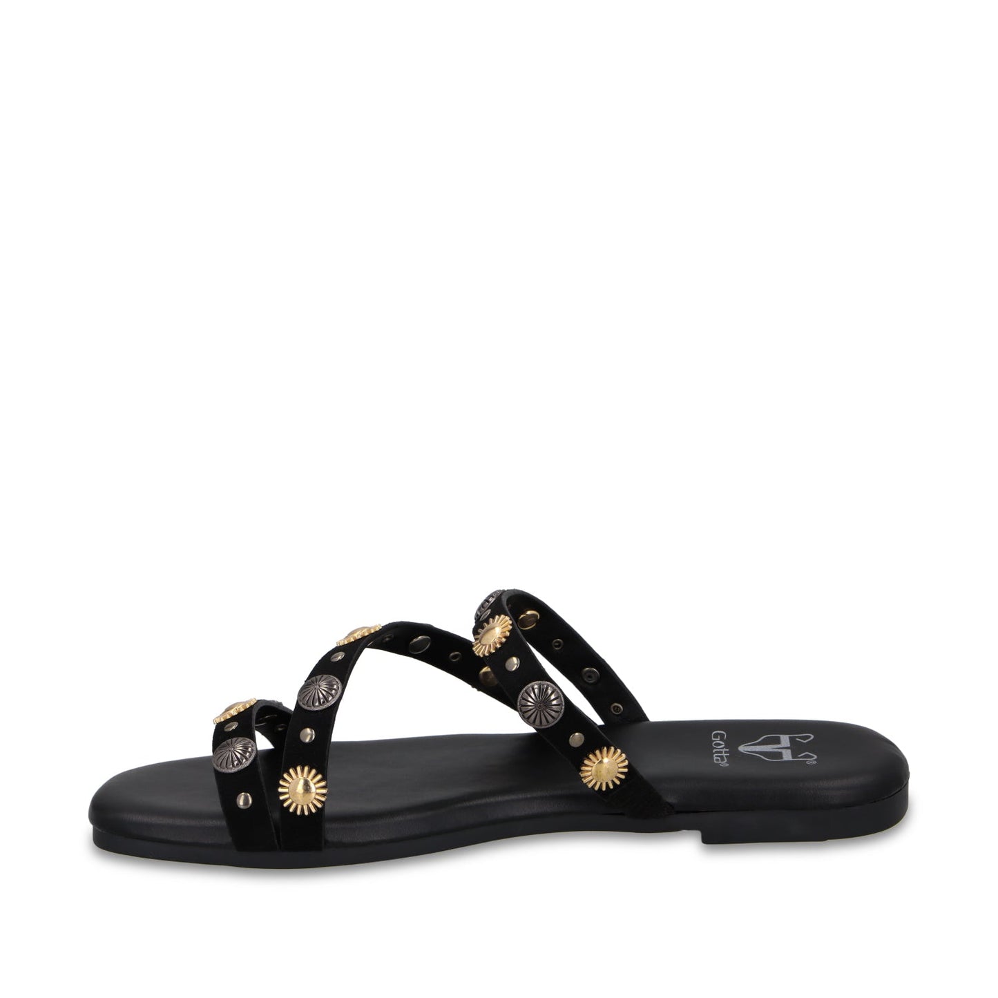 Sandalia Negra Mujer 64141 - Gotta Mexico