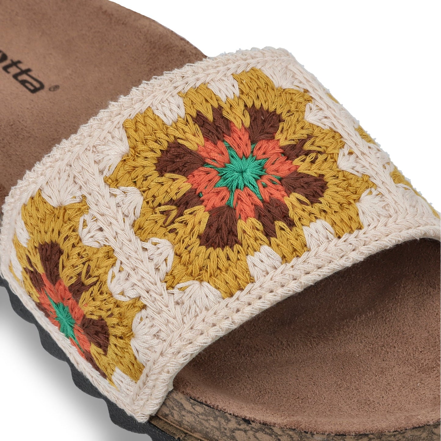 Sandalia Plana Multicolor Mujer 52030