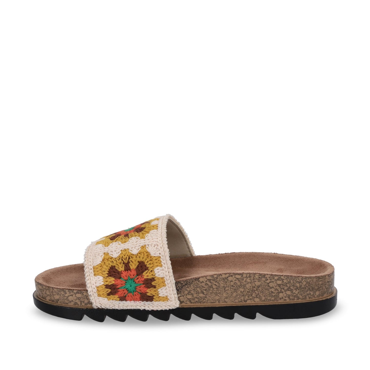 Sandalia Plana Multicolor Mujer 52030