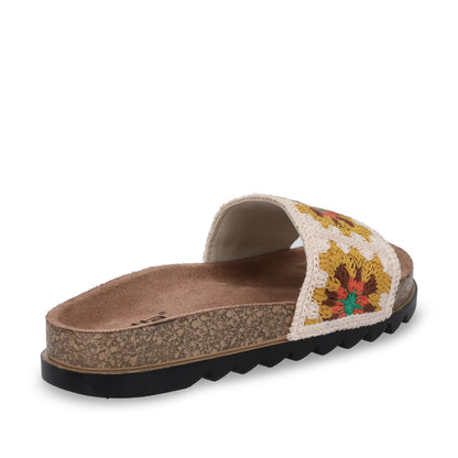 Sandalia Plana Multicolor Mujer 52030