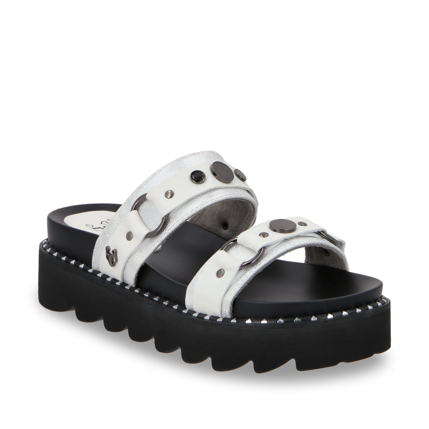 Sandalia Plano Blanco Mujer 1573B