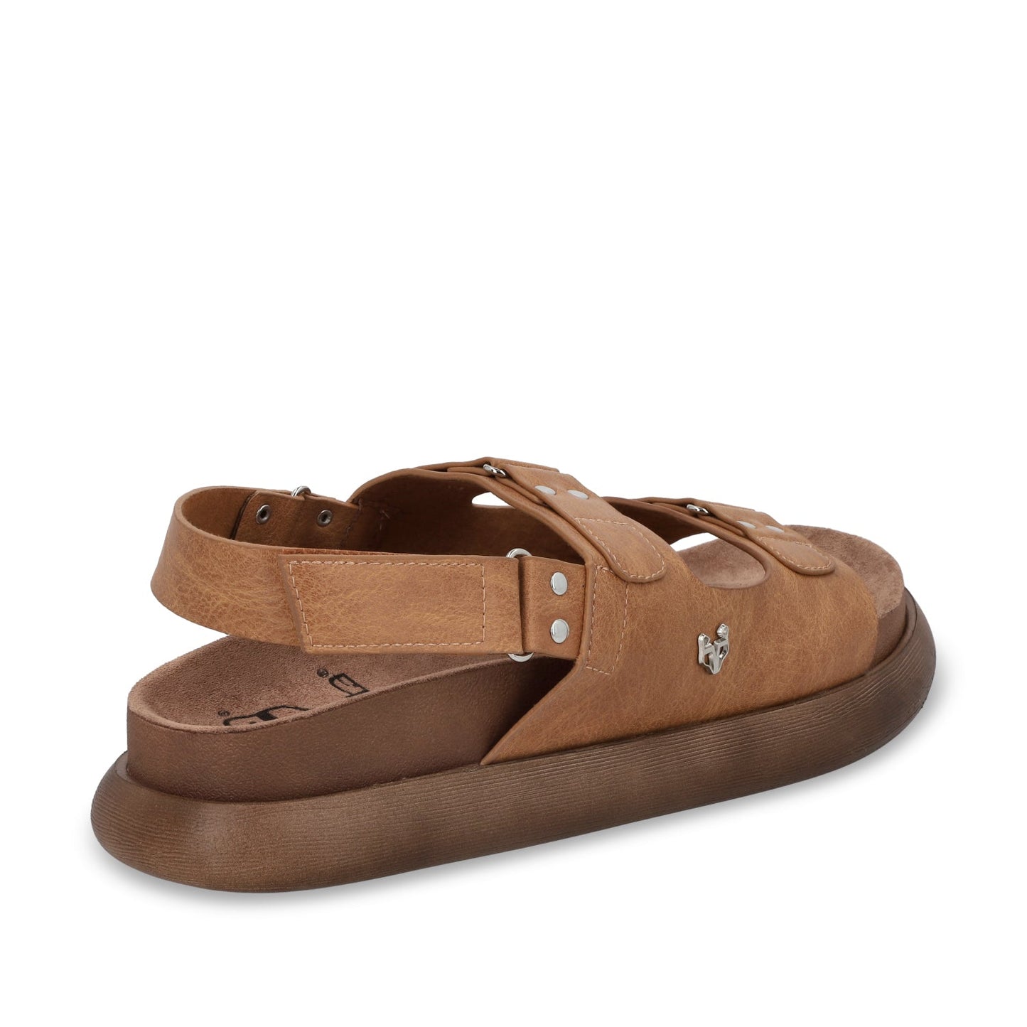 Sandalia Plano Café Mujer 53701