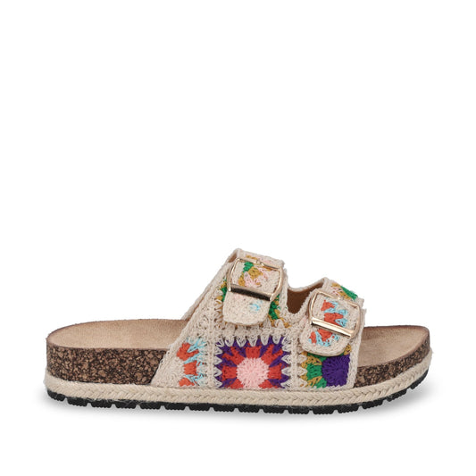Sandalia Plano Multicolor Mujer 52040 - Gotta Mexico