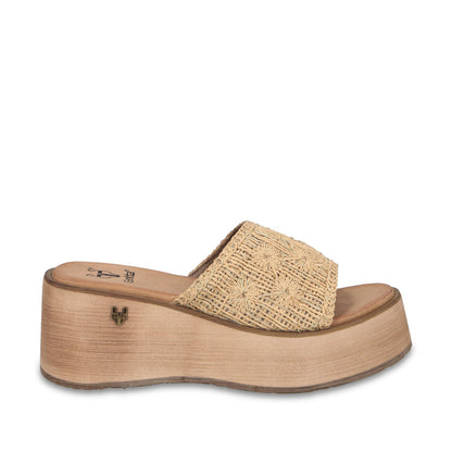 Sandalia Plataforma Beige Mujer 45843 - Gotta Mexico