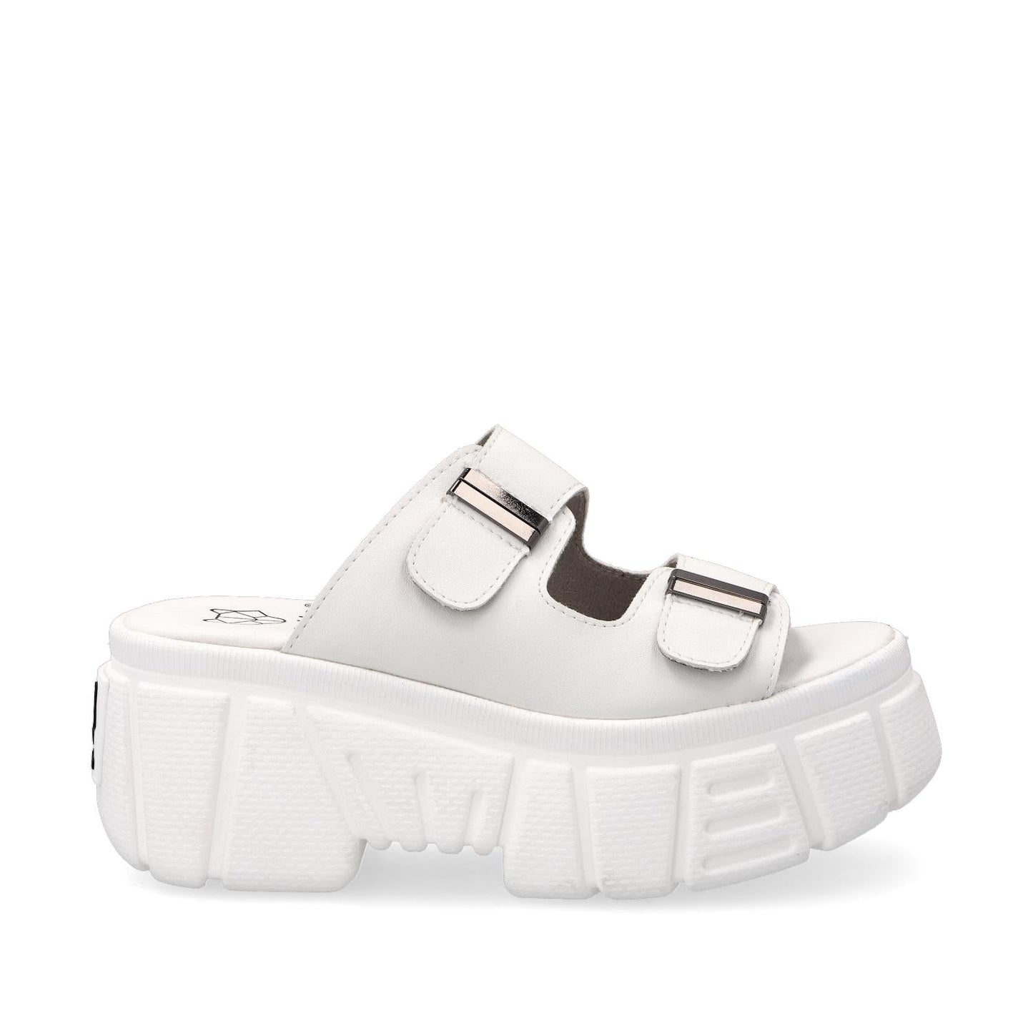 Sandalia Plataforma Blanca Mujer 35171