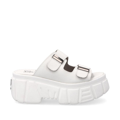 Sandalia Plataforma Blanca Mujer 35171