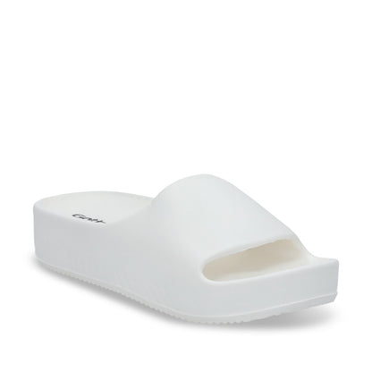 Sandalia Plataforma Blanca Mujer 52070
