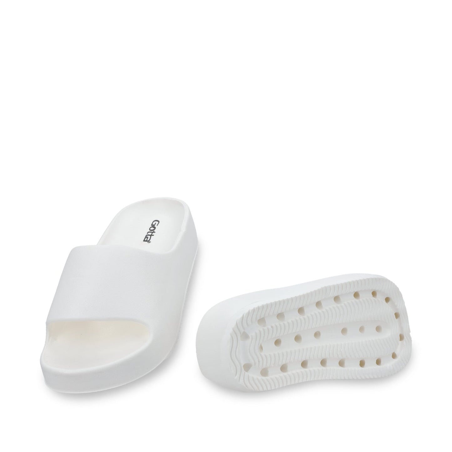 Sandalia Plataforma Blanca Mujer 52070