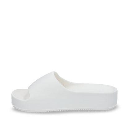 Sandalia Plataforma Blanca Mujer 52070