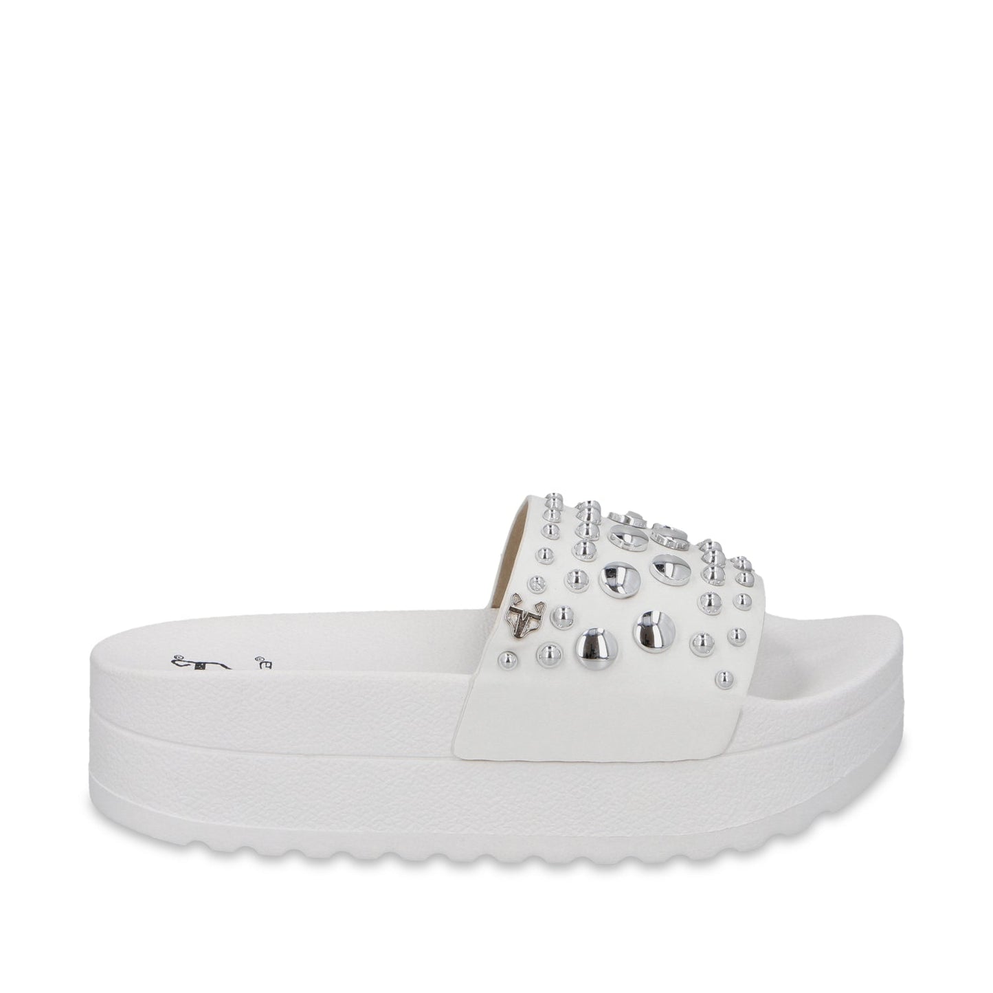 Sandalia Plataforma Blanca Mujer 64020 - Gotta Mexico