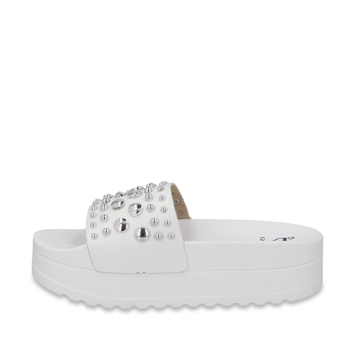 Sandalia Plataforma Blanca Mujer 64020 - Gotta Mexico