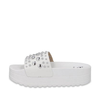 Sandalia Plataforma Blanca Mujer 64020 - Gotta Mexico