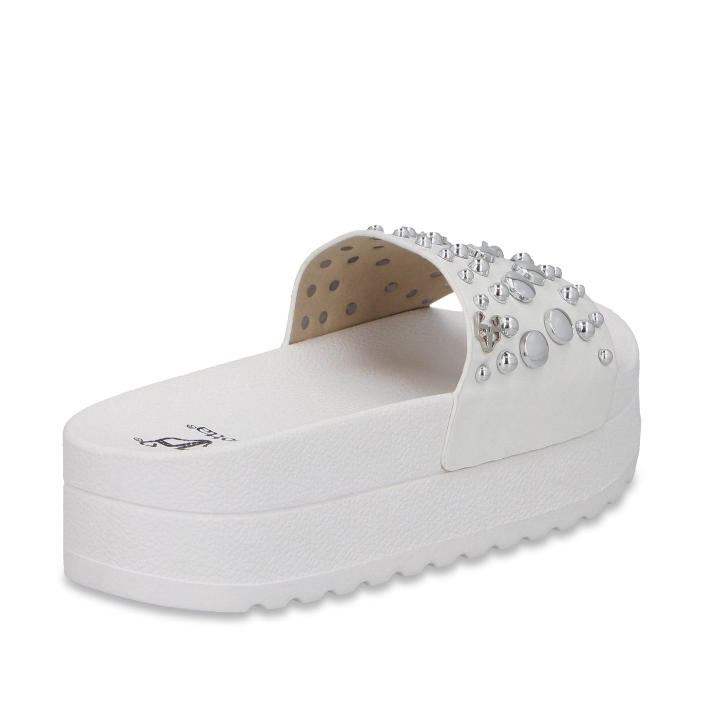 Sandalia Plataforma Blanca Mujer 64020 - Gotta Mexico