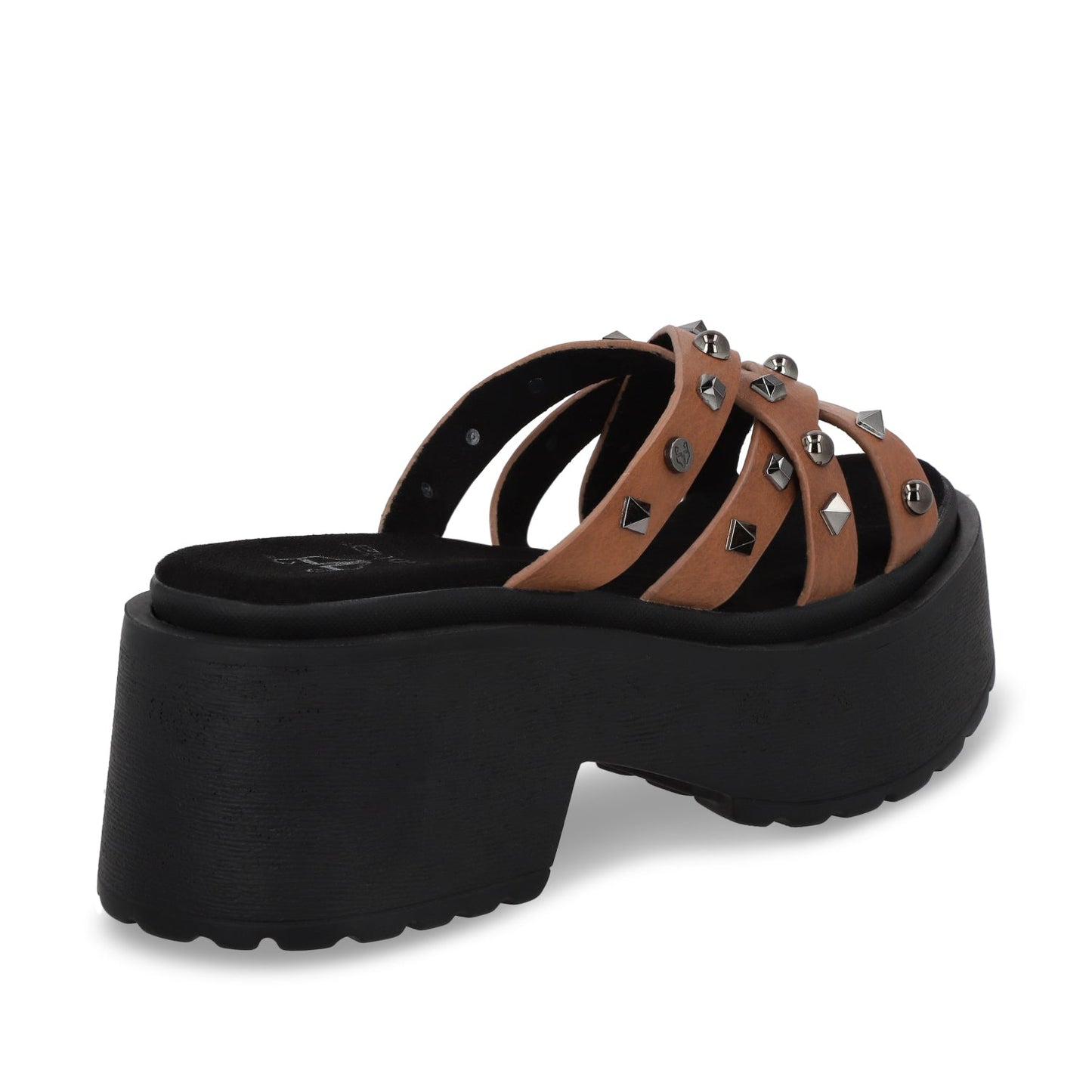 Sandalia Plataforma Café Mujer 45984