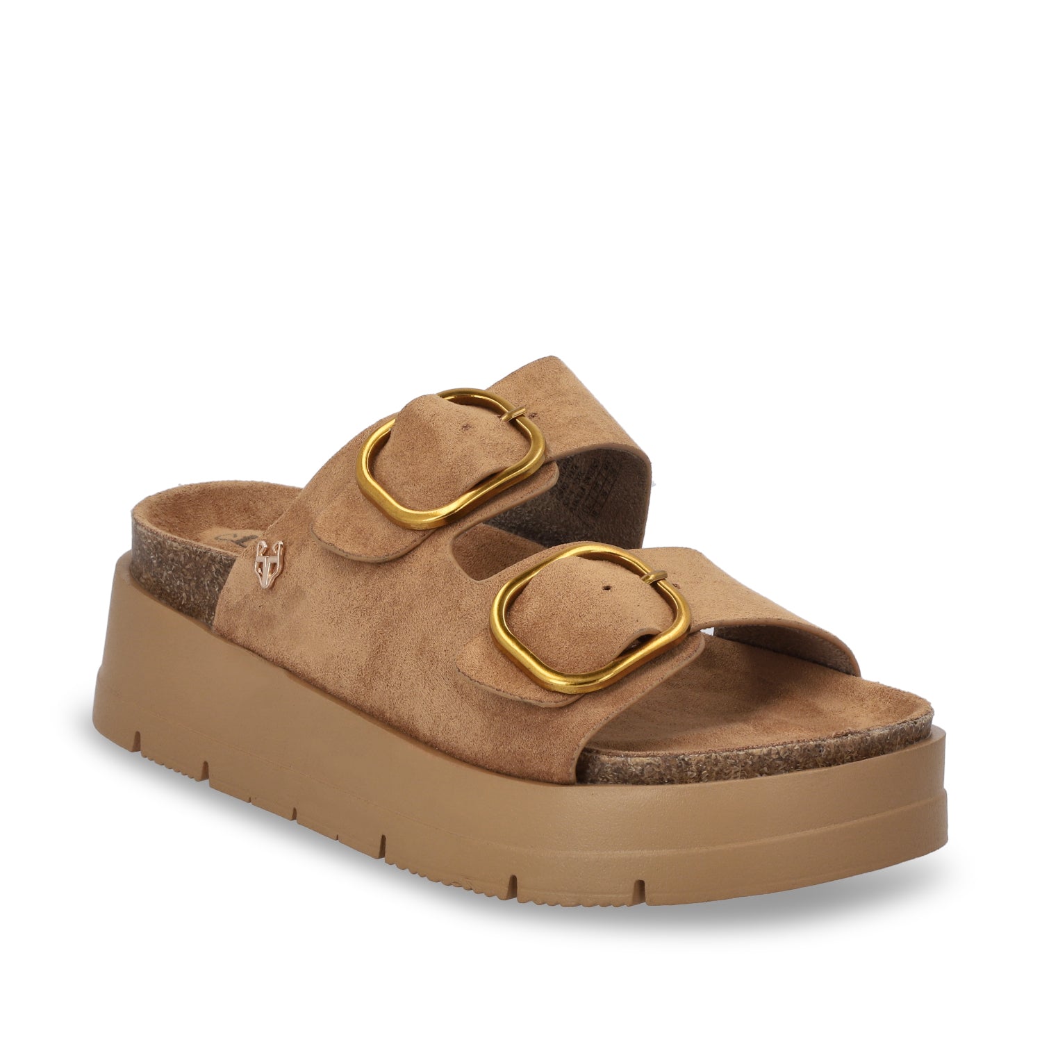 Sandalia Plataforma Café Mujer 55230 - Gotta Mexico