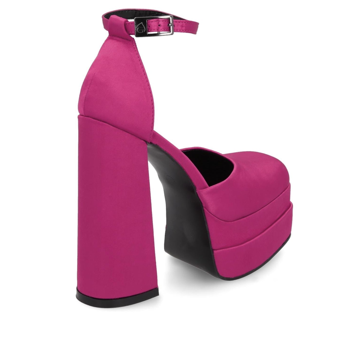 Sandalia Plataforma Fucsia Mujer 25910