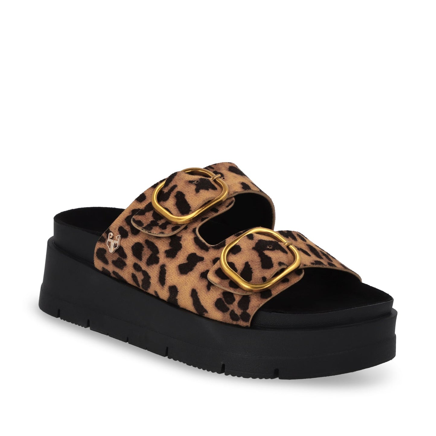 Sandalia Plataforma Leopardo Mujer 55230