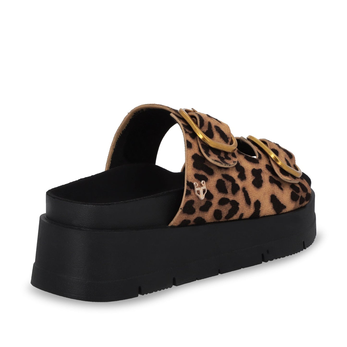 Sandalia Plataforma Leopardo Mujer 55230