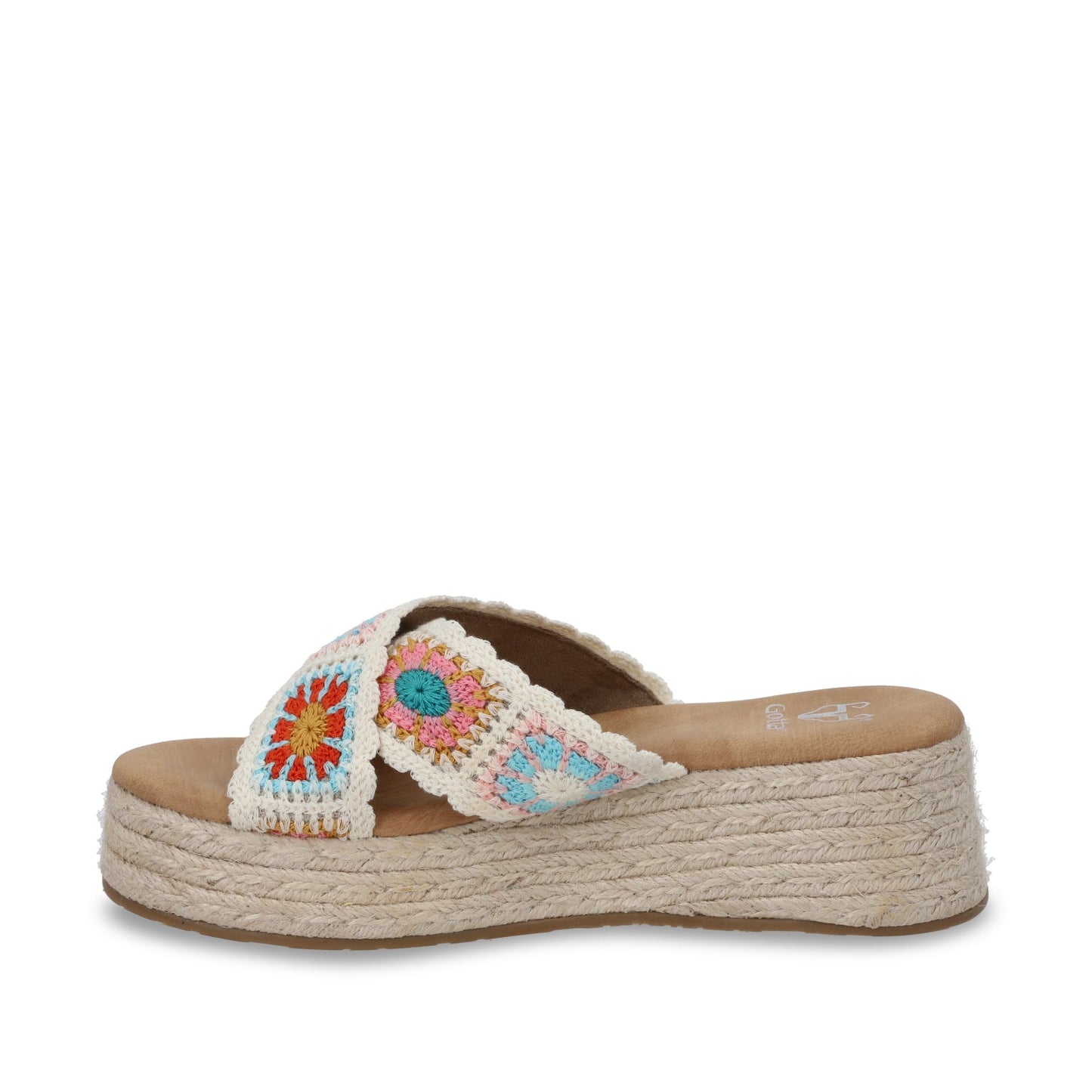 Sandalia Plataforma Multicolor Mujer 55970