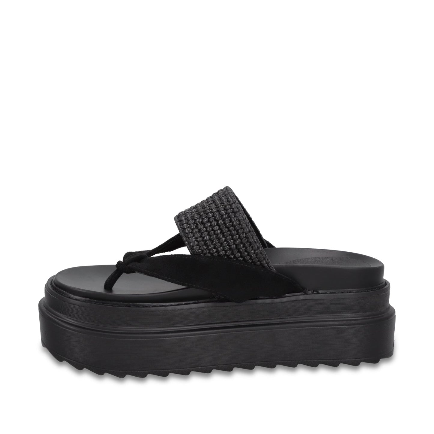 Sandalia Plataforma Negra Mujer 2523423 - Gotta Mexico