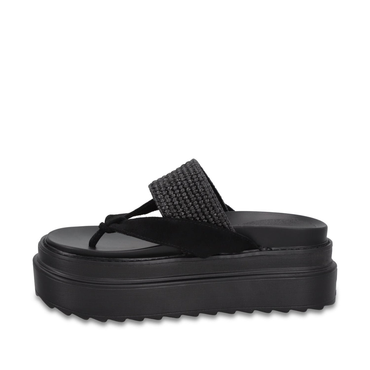 Sandalia Plataforma Negra Mujer 2523423 - Gotta Mexico