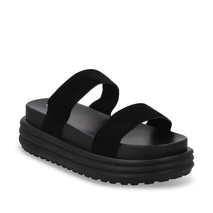 Sandalia Plataforma Negra Mujer 42021 - Gotta Mexico