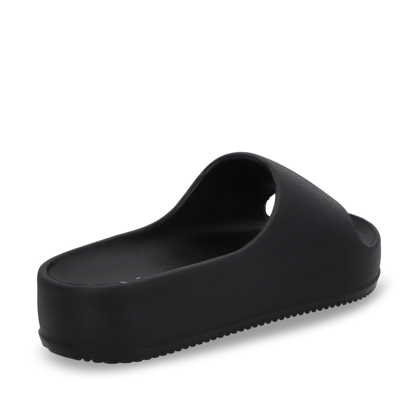 Sandalia Plataforma Negra Mujer 52070