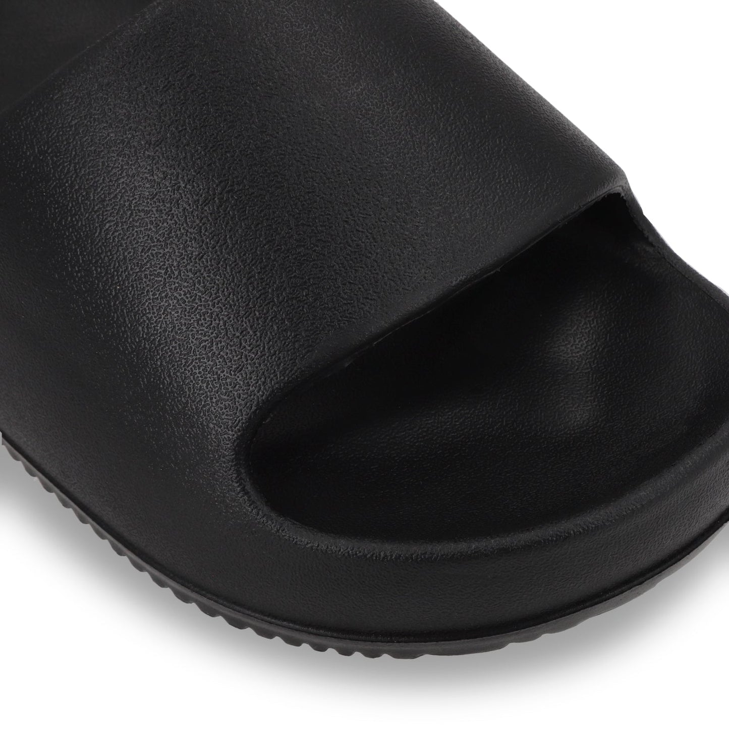 Sandalia Plataforma Negra Mujer 52070