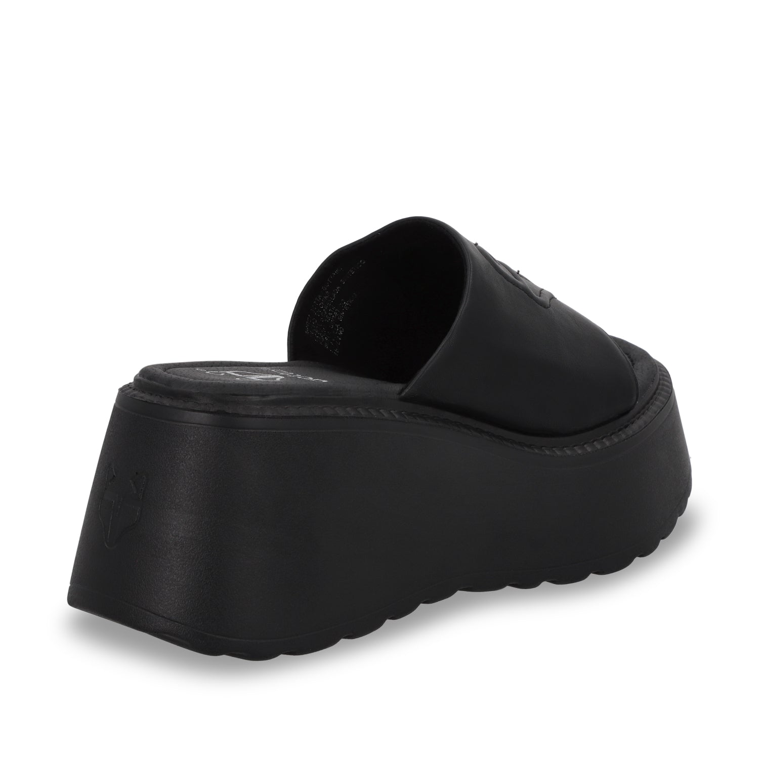 Sandalia Plataforma Negra Mujer 53720 - Gotta Mexico