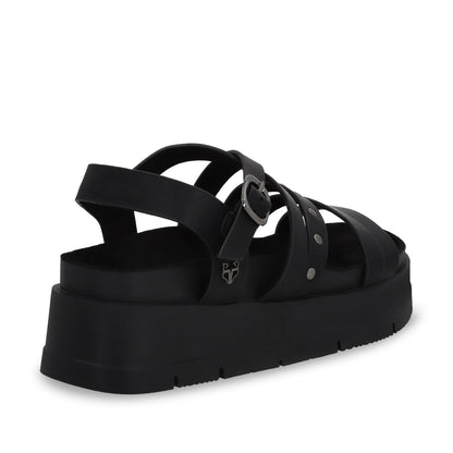 Sandalia Plataforma Negra Mujer 55231 - Gotta Mexico