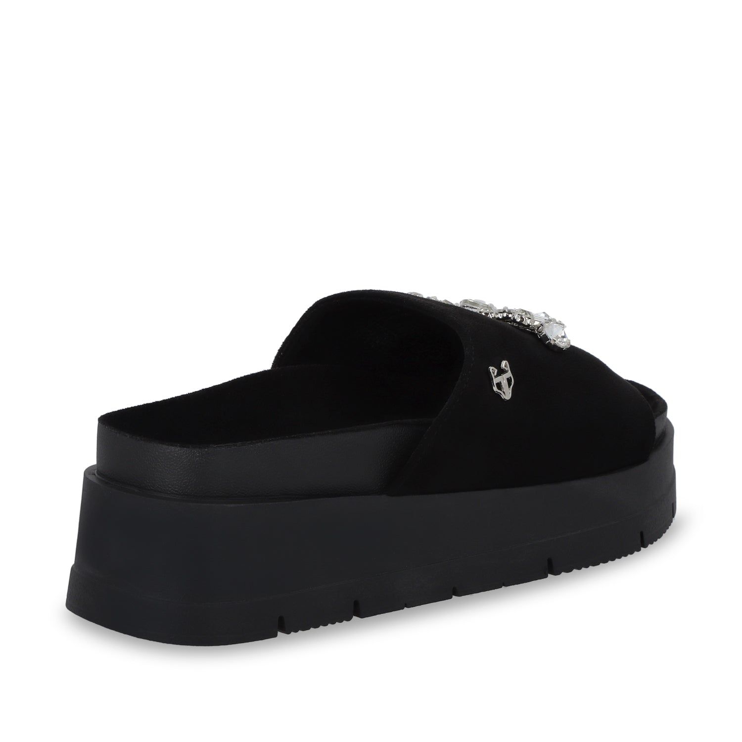 Sandalia Plataforma Negra Mujer 55232 - Gotta Mexico