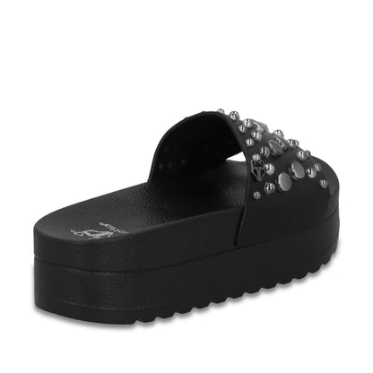 Sandalia Plataforma Negra Mujer 64020 - Gotta Mexico