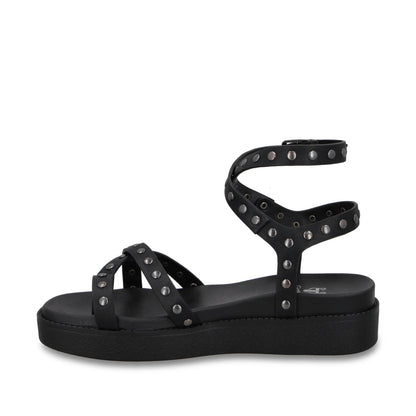 Sandalia Plataforma Negra Mujer 64170 - Gotta Mexico