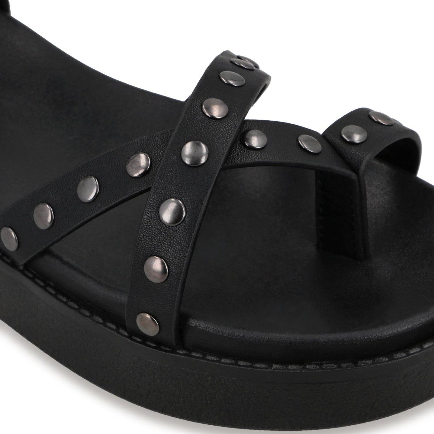 Sandalia Plataforma Negra Mujer 64170 - Gotta Mexico