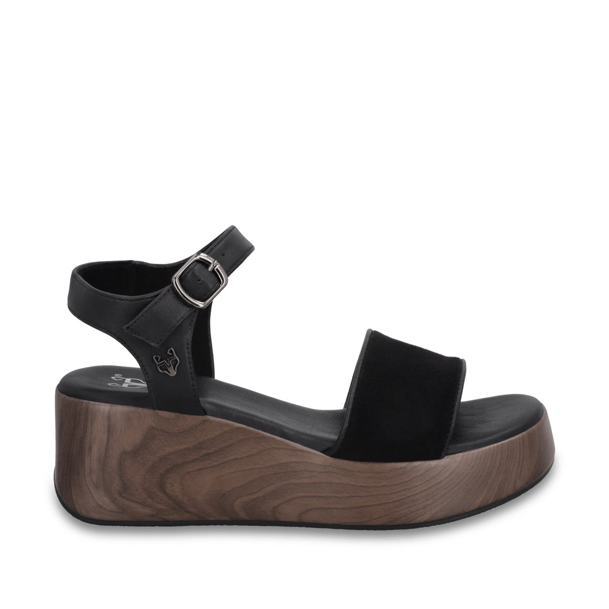Sandalia Plataforma Negra Mujer 65820 - Gotta Mexico