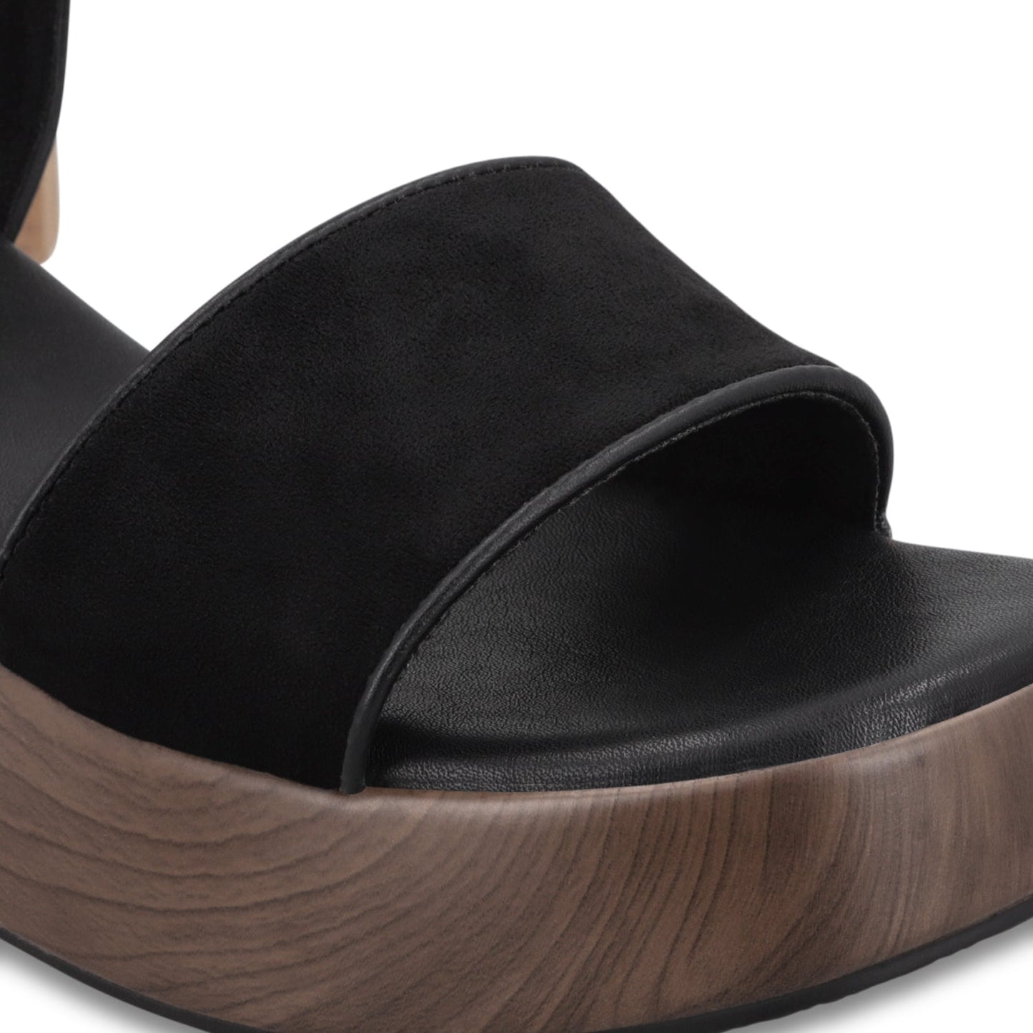 Sandalia Plataforma Negra Mujer 65820 - Gotta Mexico