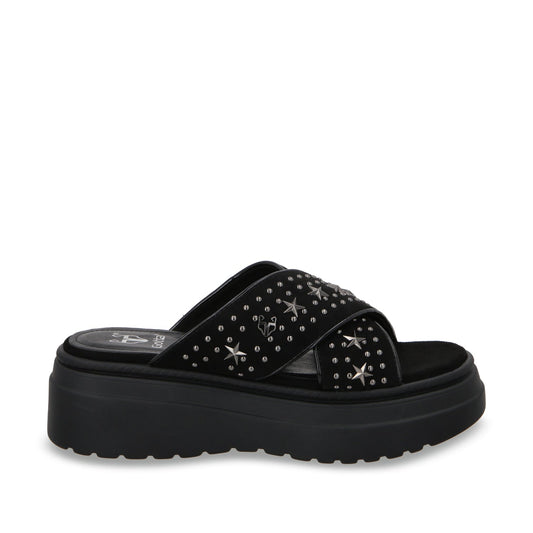 Sandalia Plataforma Negro Mujer 55921 - Gotta Mexico