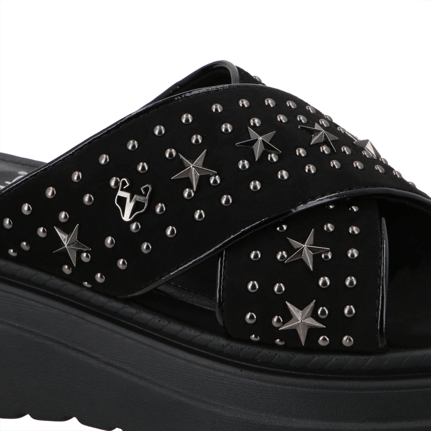 Sandalia Plataforma Negro Mujer 55921 - Gotta Mexico