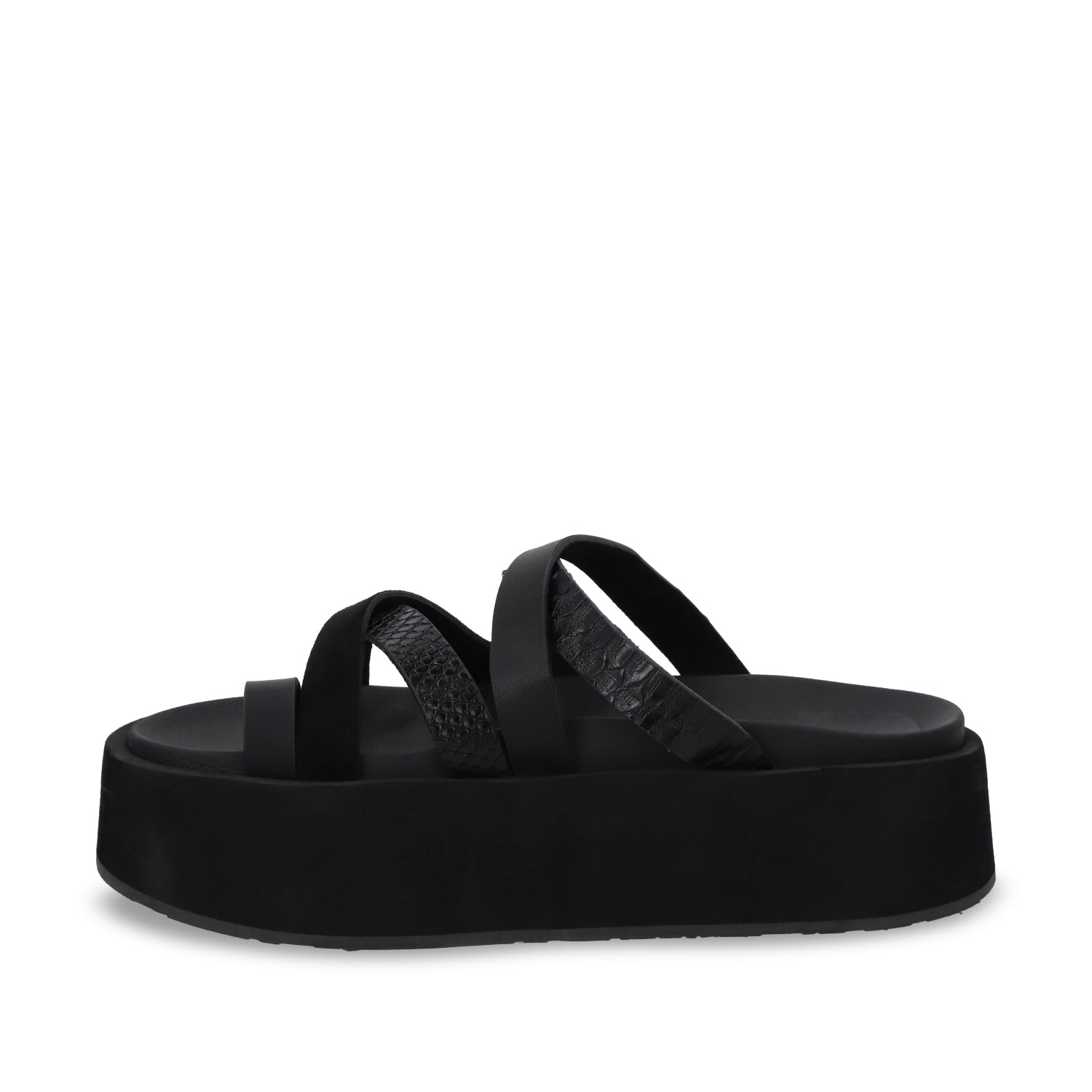 Sandalia Plataforma Negro Mujer 55940 - Gotta Mexico