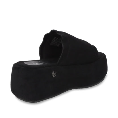 Sandalia Plataforma Negro Mujer 55960 - Gotta Mexico