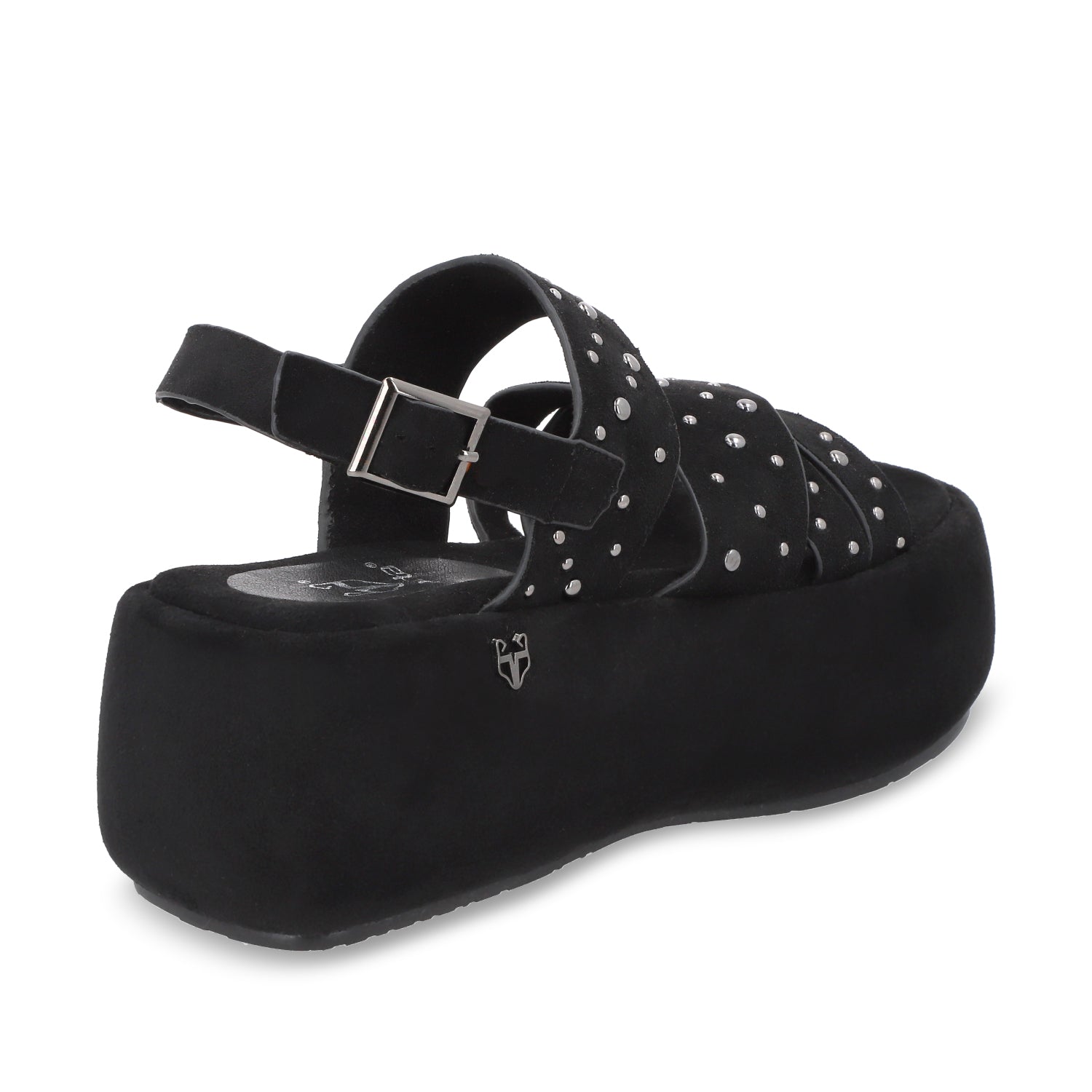 Sandalia Plataforma Negro Mujer 55962 - Gotta Mexico