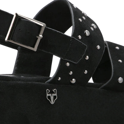 Sandalia Plataforma Negro Mujer 55962 - Gotta Mexico