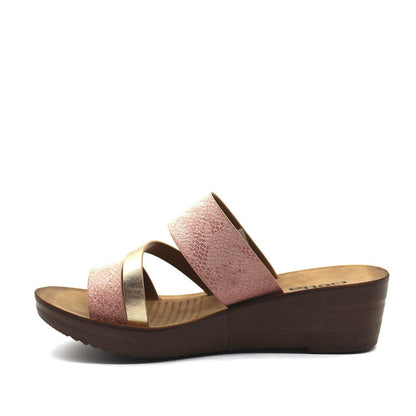 Sandalia Rosa Mujer 13221