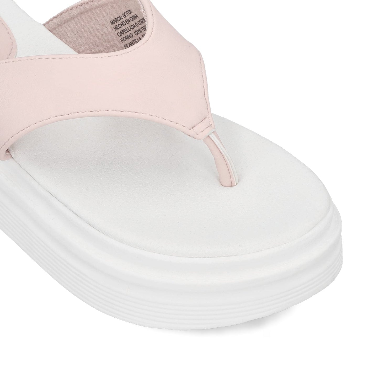 Sandalia Rosada Mujer 43011