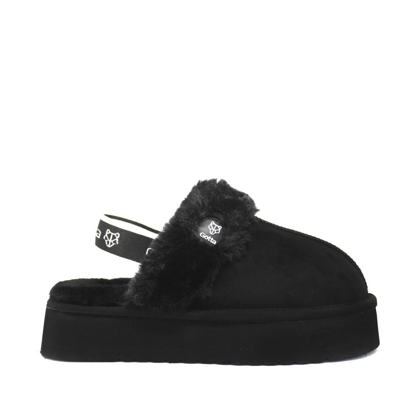 Slipper Negro Mujer 15311