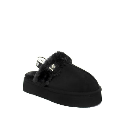 Slipper Negro Mujer 15311