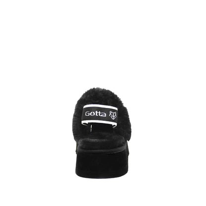 Slipper Negro Mujer 15311