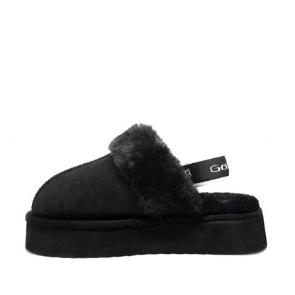 Slipper Negro Mujer 15311
