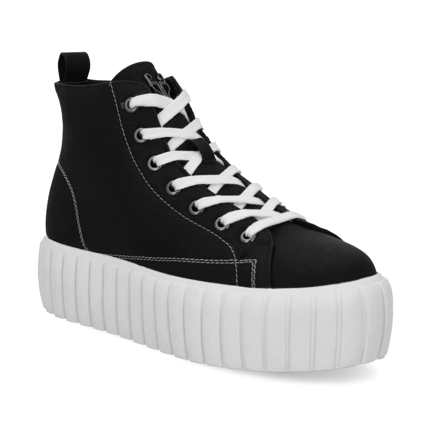 Tenis Caña Negro Mujer 43072